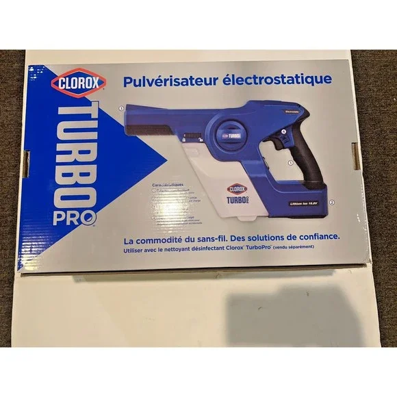 Clorox Turbo Pro Electrostatic Disinfectant Sprayer Cordless - NEW (SEE PHOTOS) - Picture 5 of 12